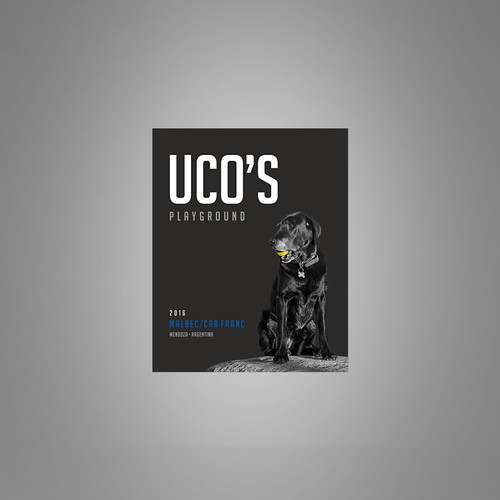 Create a modern wine label for Uco's Playground (Mendoza, Argentina) Design by Byteripper