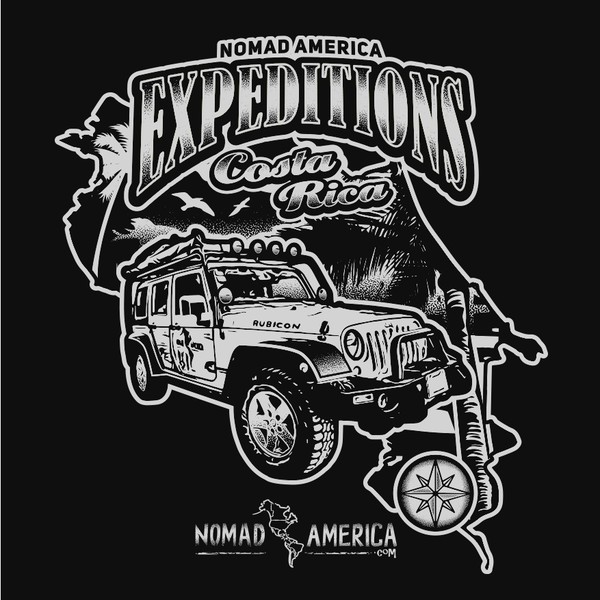 Design by iZiMAX titled " Costa Rican Adventure Company t-shirt"