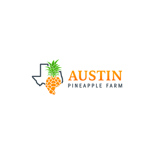 Pineapple LOGO! Pineapples + Austin, TX = Austin Pineapple Farm Logo