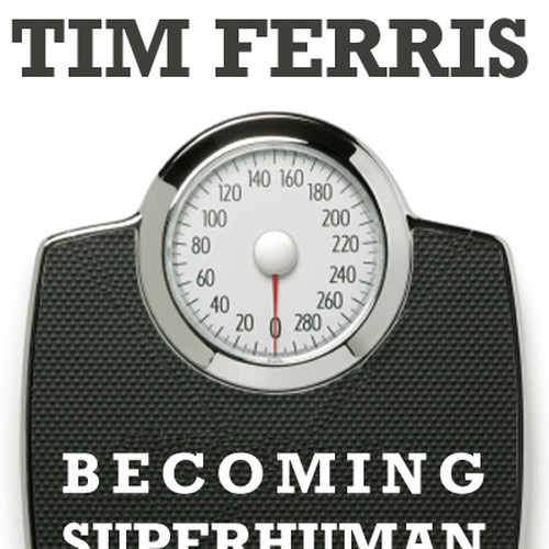 "Becoming Superhuman" Book Cover Design by gligorov