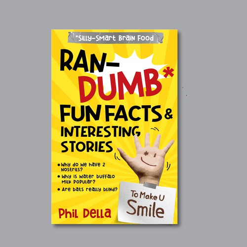 Ran-Dumb Fun Facts Book Cover Design by Desry