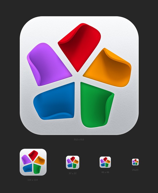  Photo  Album app icon  for iPhone Button or icon  contest