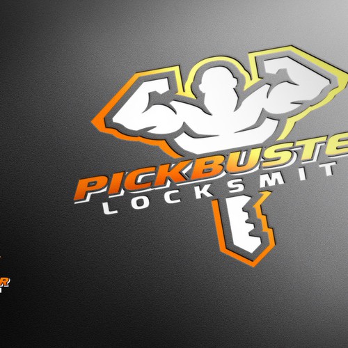 Locksmith - logo redesign  Design by AiPASSION©️