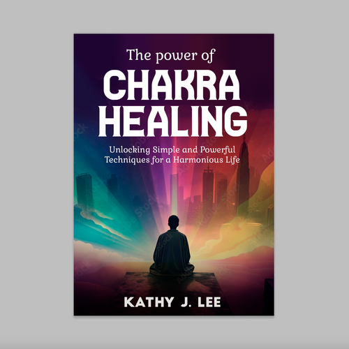 🔥🔥-=  UNIQUE CHAKRA HEALING KDP Ebook Cover =- 🔥🔥 Design by marta_brk
