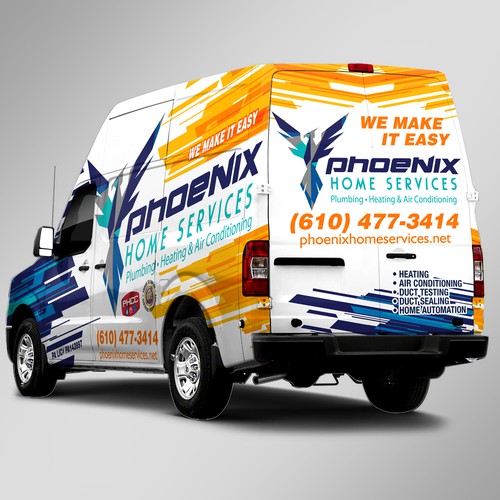 Truck Wrap Design by Lumina CreAtive