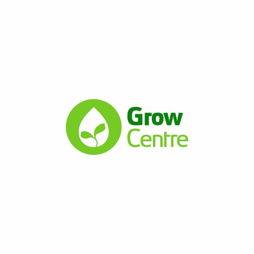 Logo design for Grow Centre Diseño de camuflasha