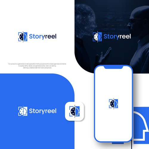 Generative AI storytelling service for creative agencies and brands Design by pixelamazers