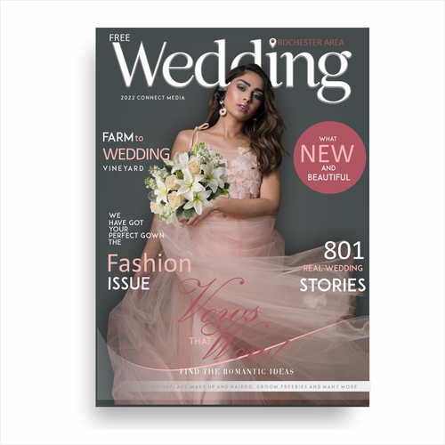 Wedding Magazine Cover! Design by JDL's