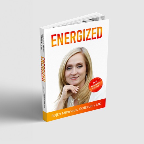 Design a New York Times Bestseller E-book and book cover for my book: Energized Design by ⚡️Cre8iveMind⚡️