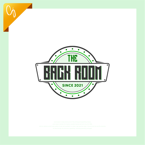 "The Back Room" logo contest for a masculine room in a home decor and gift shop Design by Kingsaud