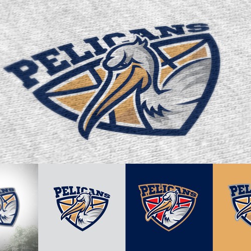 Design 99designs community contest: Help brand the New Orleans Pelicans!! di Rom@n