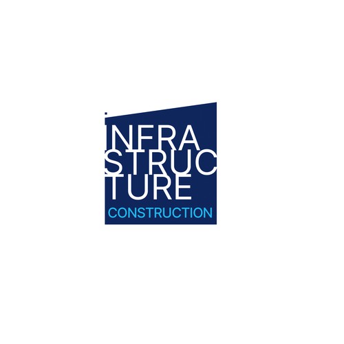 "Infrastructure Construction" UNIQUE LOGO Design by imFlow☀️