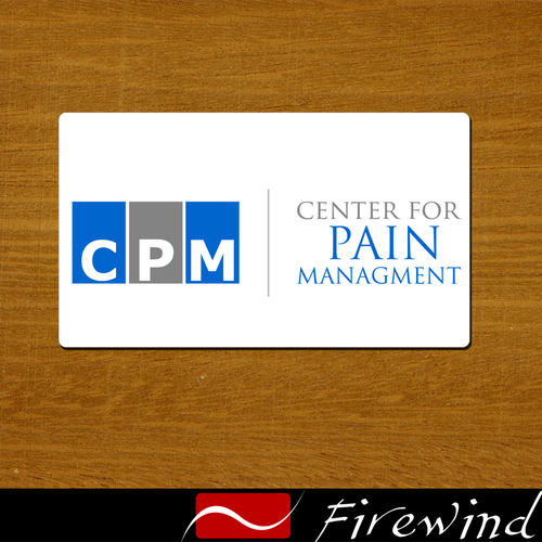 Center for Pain Management logo design Design por firewind