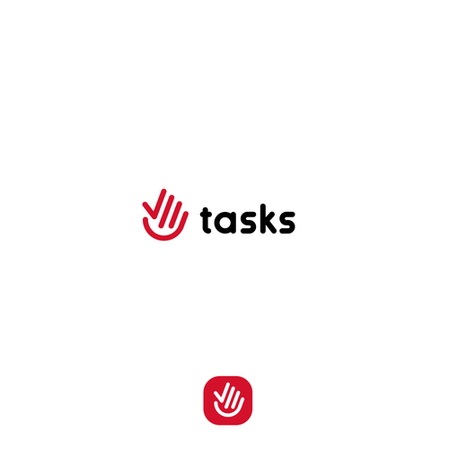 Logo, App Icon and branding of the to-do list app Diseño de ks_projekt