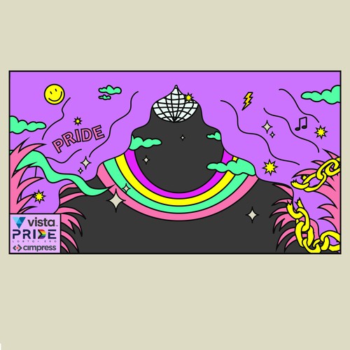 Virtual backgrounds for PRIDE month (multiple winners) Design von melange*