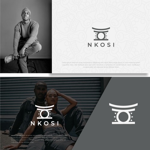 Powerful and Modern logo based on the Ohene Adwa (king's stool) symbol for an African clothing brand Design réalisé par redirilo