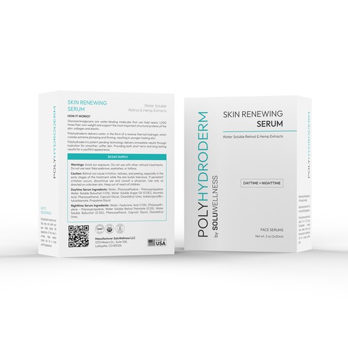 Create a Box Design for a Breakthrough Anti-Aging Facial Serum Design by rgphic