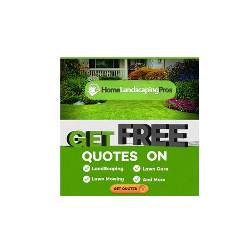 Fun and Exciting Landscaping Banner Ad Design von asser elnagar