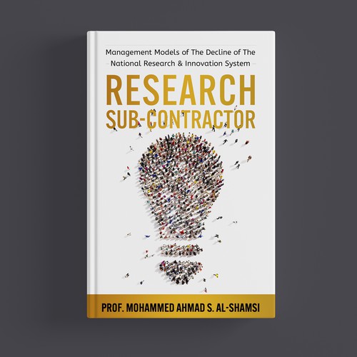 Book Cover Design Suitable for innovation and Research Diseño de Third-Eye
