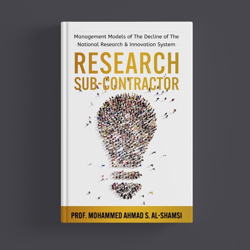 Book Cover Design Suitable for innovation and Research Design by Third-Eye