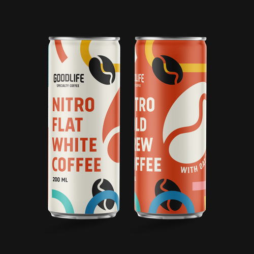 Design an exciting new coffee beverage label for launch in Switzerland Design by Anna M Sala