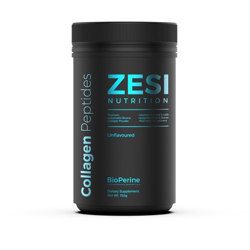 Design an attention grabbing, modern label for our collagen supplement Diseño de Imee008