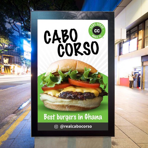 Billboard for Burger Company Design by nng