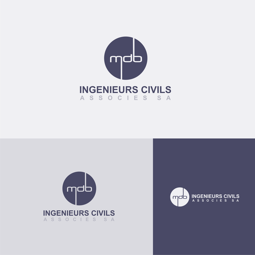 コンペ「Creation of a modern and design logo for a civil engineering office」のデザイン by blue_savannaさん 