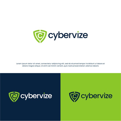 Logo & Style Cybervize Design by Ajiswn