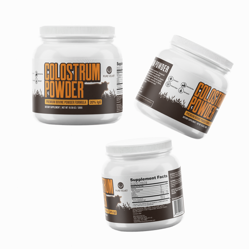 Design di Re-design Supplement Label to capture Amazon shopper attention & boost CTR - Colostrum Powder di Dem Ro