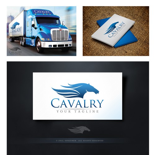 logo for Cavalry Company Diseño de :: odeziner ::