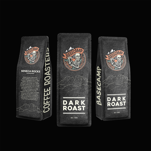 Design Basecamp Coffee Roasters por me.ca