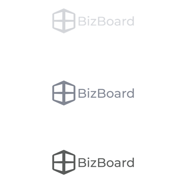 Design by Arie2 titled "review the logo form desired by BizBoard"