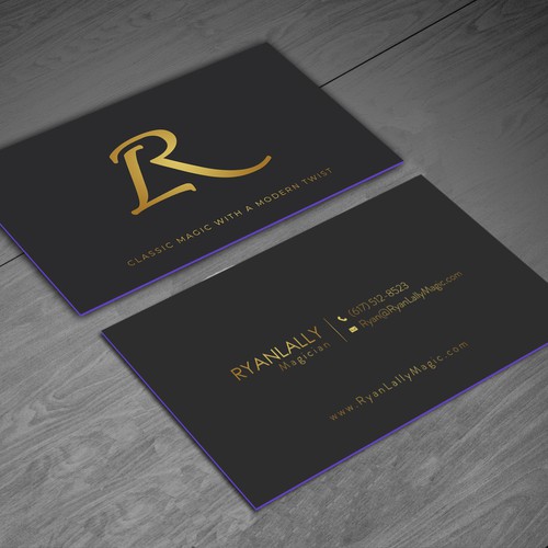 Design a magician's business card Design by chandrayaan.creative