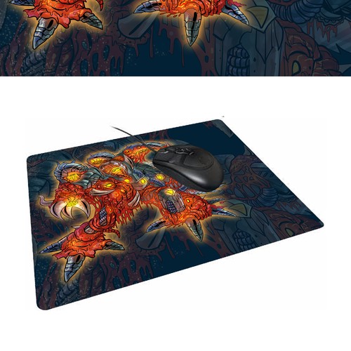 Design Artwork for a New Line of Gaming Mouse Pads por Judgestorm