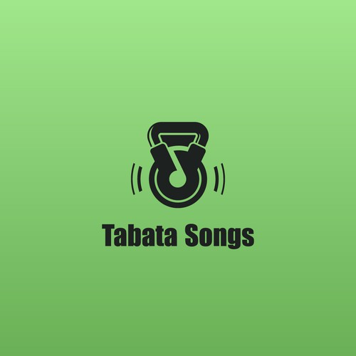 Workout Music Logo Design by mediav!dea