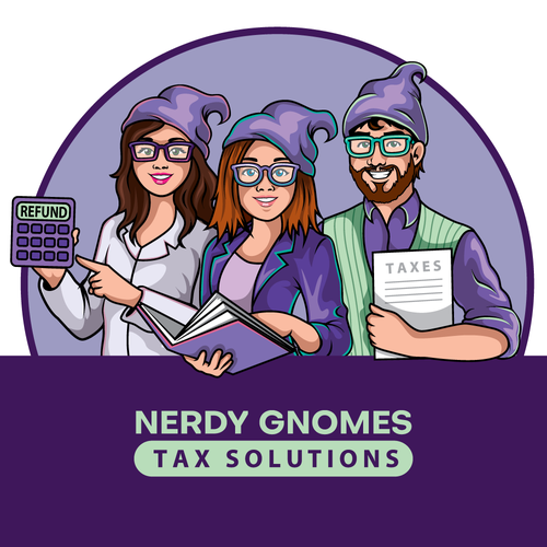 We need a fun, quirky yet professional logo/branding for a start up tax preparation business Design by 3AM3I