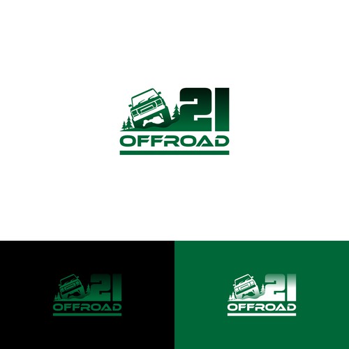 Offroad parts store needs bold logo. Design by OpheRocklab