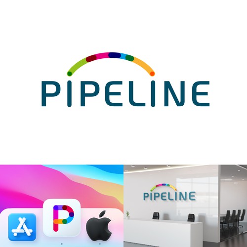 Design a cool, sleek, tech-oriented logo for Pipeline Design von ABJAY