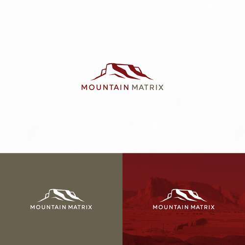 Mountain Matrix Logo Design by Nowshad Art