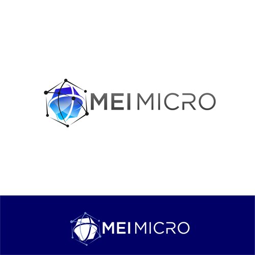 MEI Micro Logo - Spin Up Something Special - 3D Look Design by Riley™