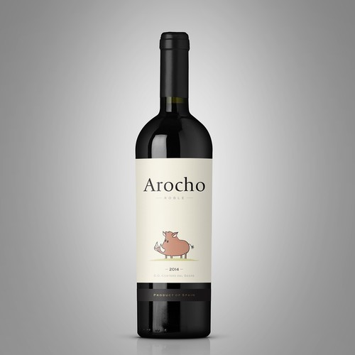 Designs | AROCHO: Spanish Wild Pig | Product label contest