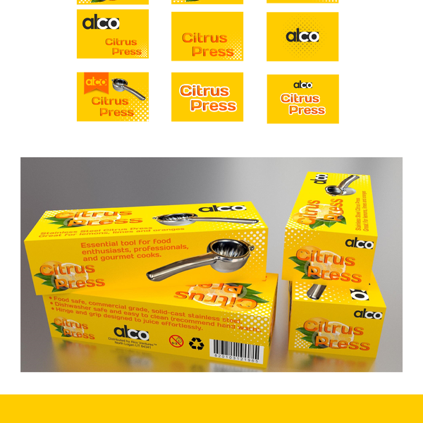 Guaranteed Winner! -Looking for creative and modern packaging for citrus press