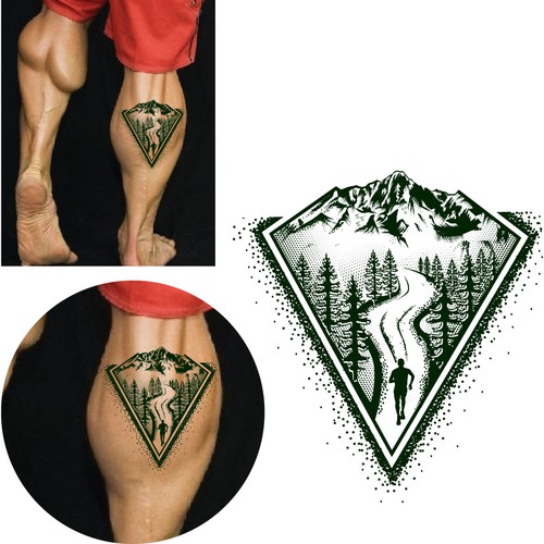 Inspirational ultra running tattoo, Tattoo contest