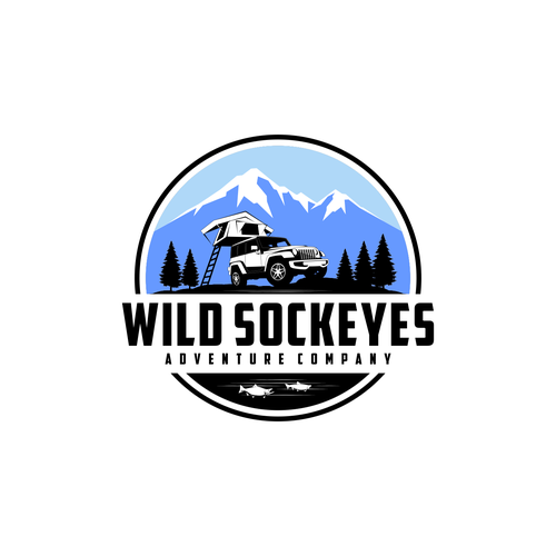 Design a logo for a rooftop tent adventure company in Alaska Design by J4$on