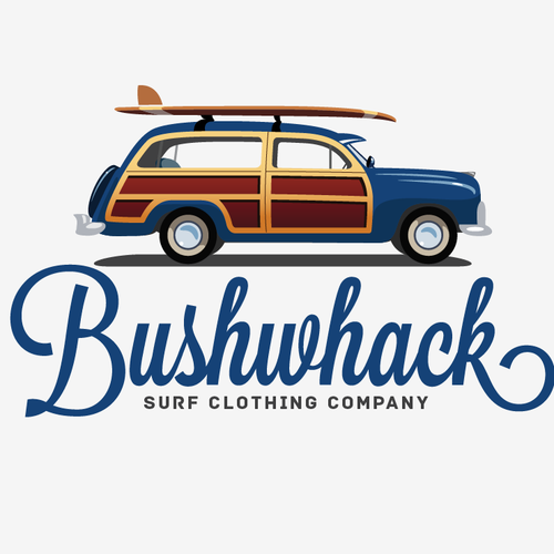 Surf Clothing Brand (Woody Car/VW Bus) | Logo design contest