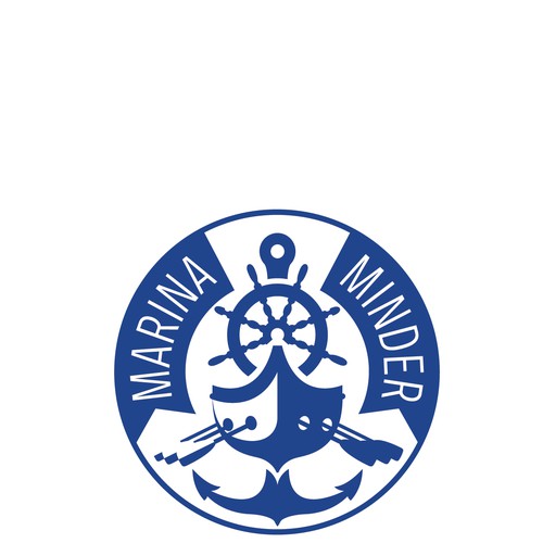 ⛵ Logo for Marina Minder ⚓ Design by Mihai Basoiu