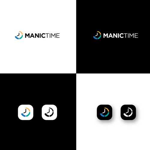 Redesign ManicTime.com logo Design by Alvianks