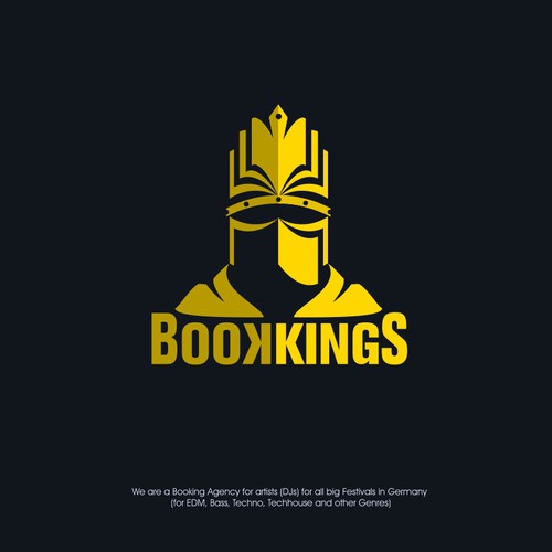 Logo for a new exciting booking agency that will represent the hottest DJs in the world Design by Livorno