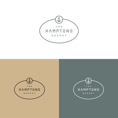 The Hamptons Bakery Logo Design by Yantoagri